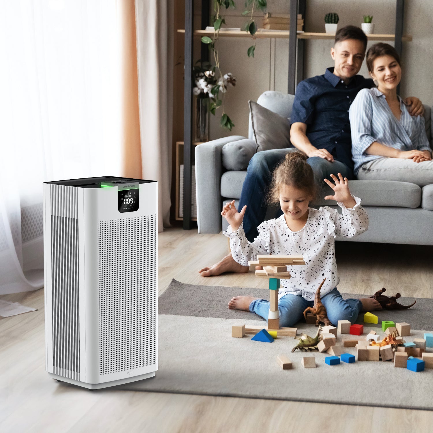 Breathe Fresh in the New Year: JF999 Air Purifier A Must-Have Home Essential